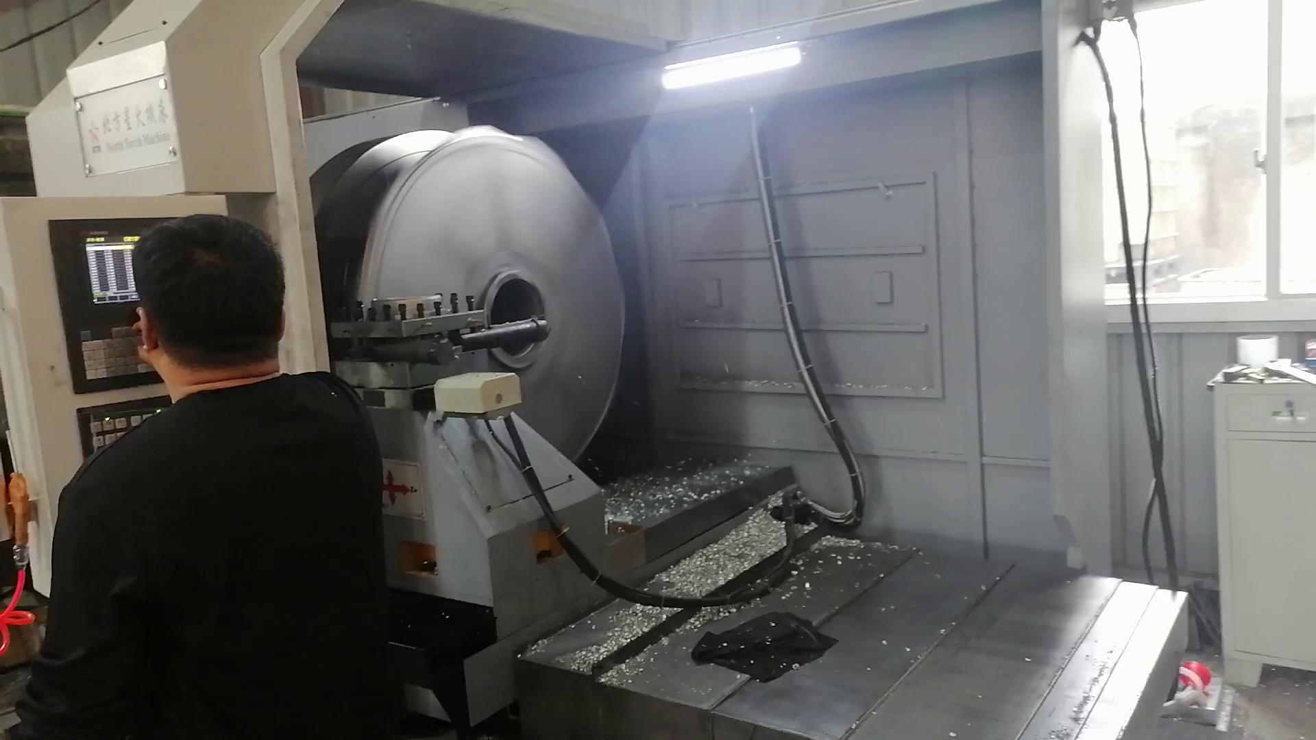 數控端面車牀案例